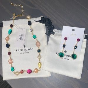Kate Spade necklace and earring set